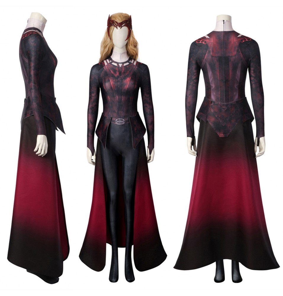 Doctor Strange Multiverse of Madness Scarlet Witch Cosplay Jumpsuit