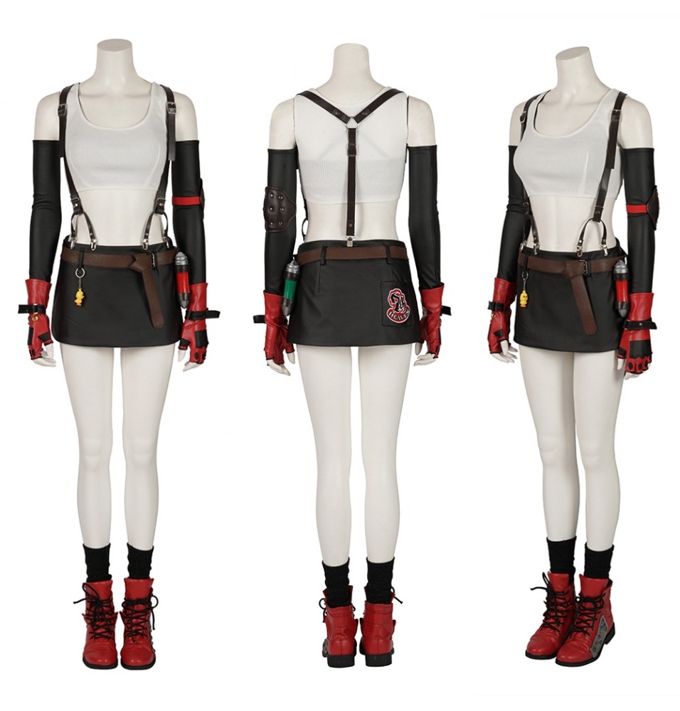 Final Fantasy VII Remake Tifa Cosplay Costume