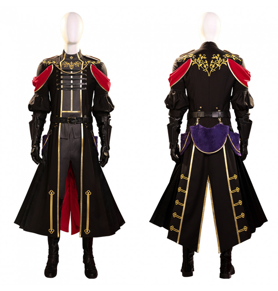 Final Fantasy VII Sephiroth Shinra Army Cosplay Costume