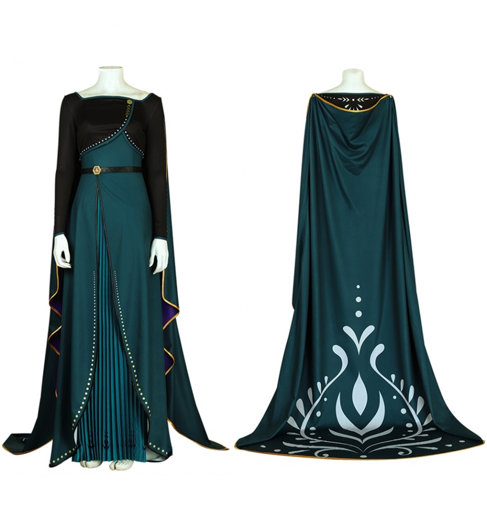 Frozen 2 Anna Cosplay Costume Fancy Dress