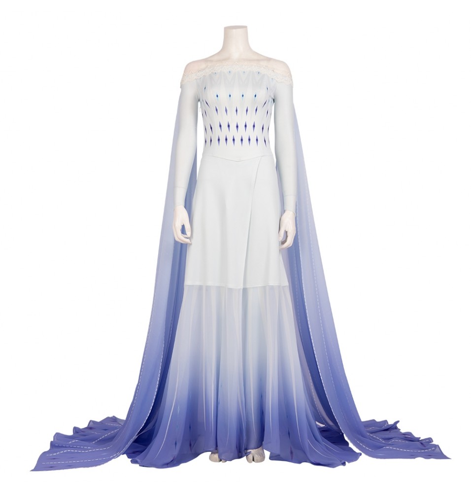 Frozen 2 Elsa Dress Cosplay Costume