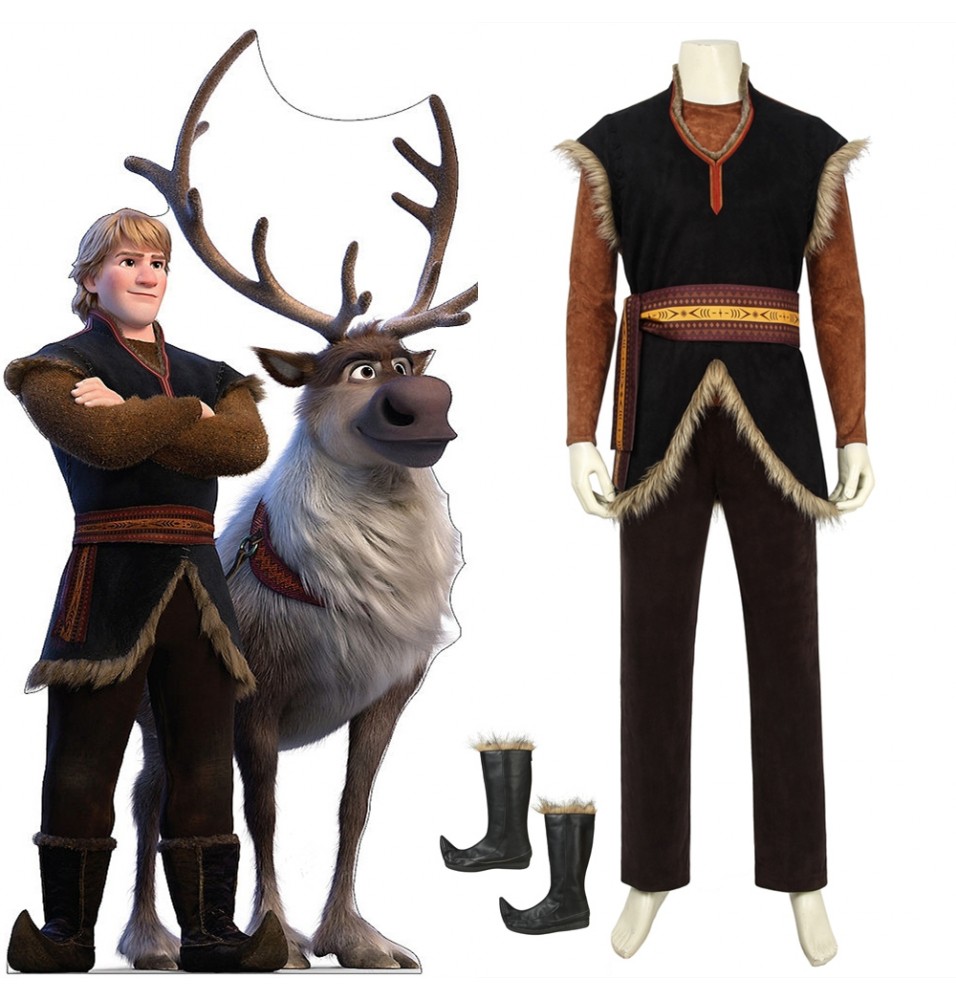 Frozen 2 Kristoff Cosplay Costume