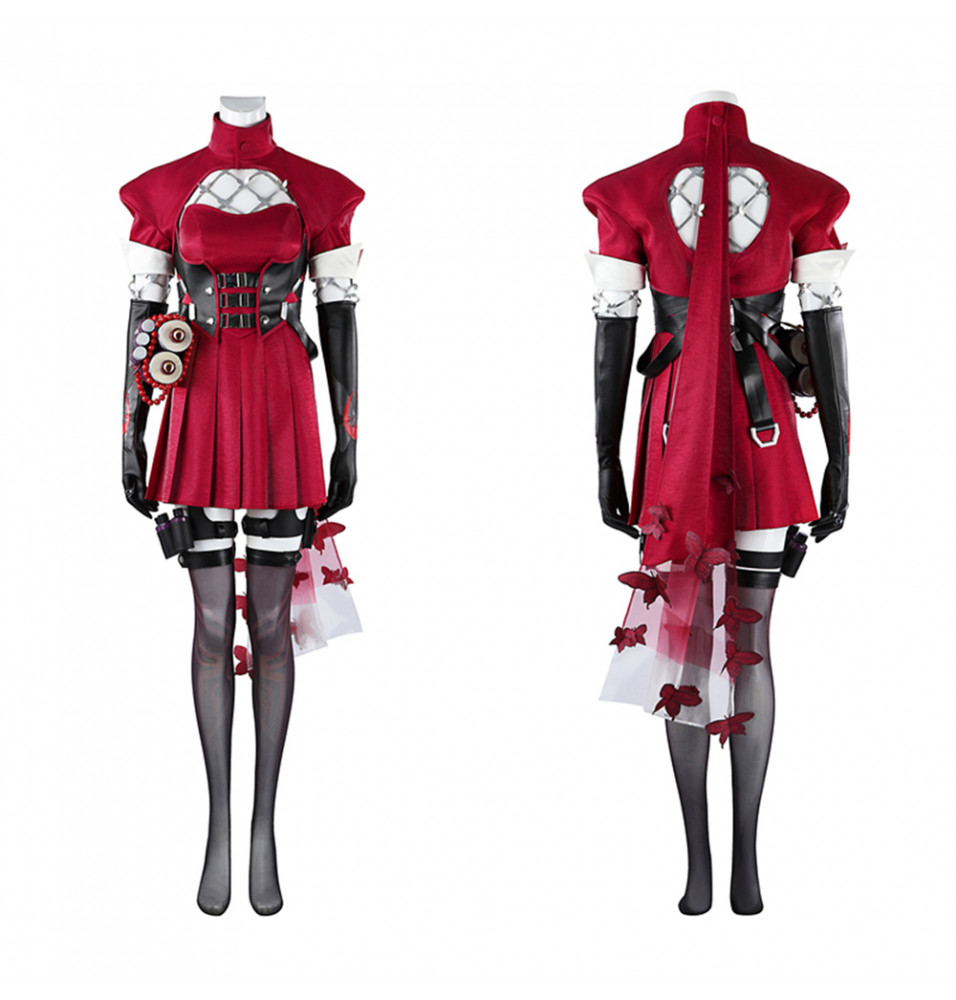 Marvel Rivals Psylocke Blood Kariudo Cosplay Costume