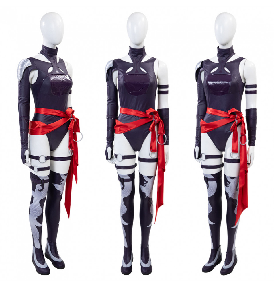 Marvel Rivals Psylocke Revanche Cosplay Costume