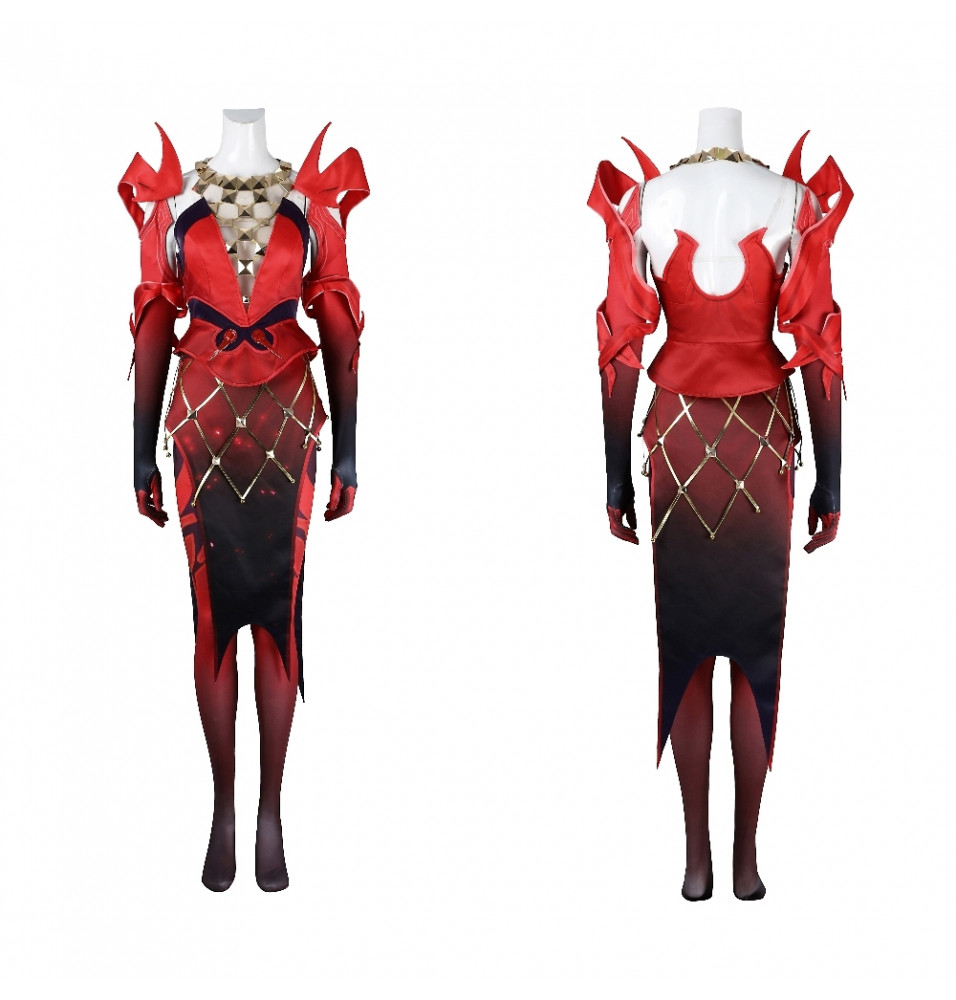 Marvel Rivals Scarlet Witch Emporium Matron Cosplay Costume