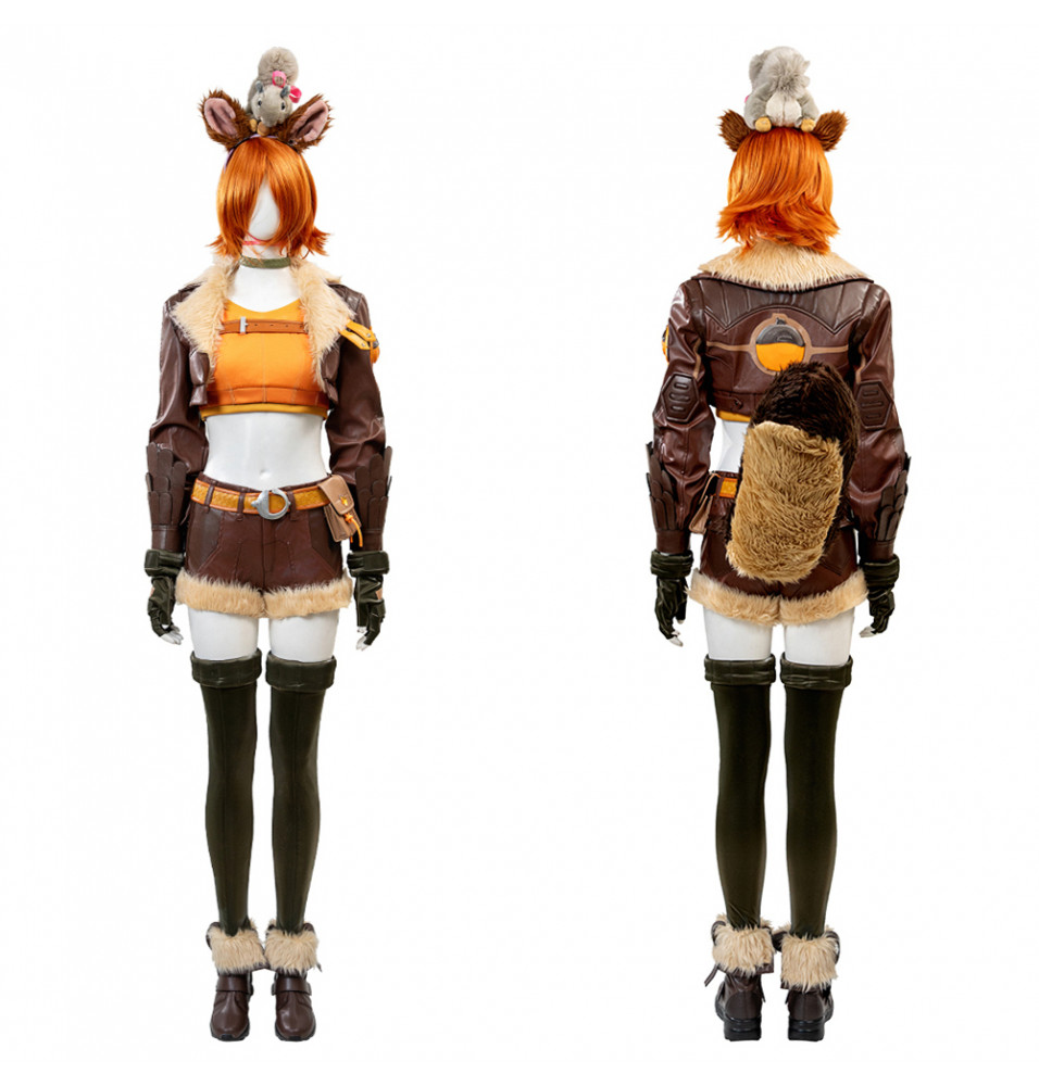 Marvel Rivals Squirrel Girl Cosplay Costume