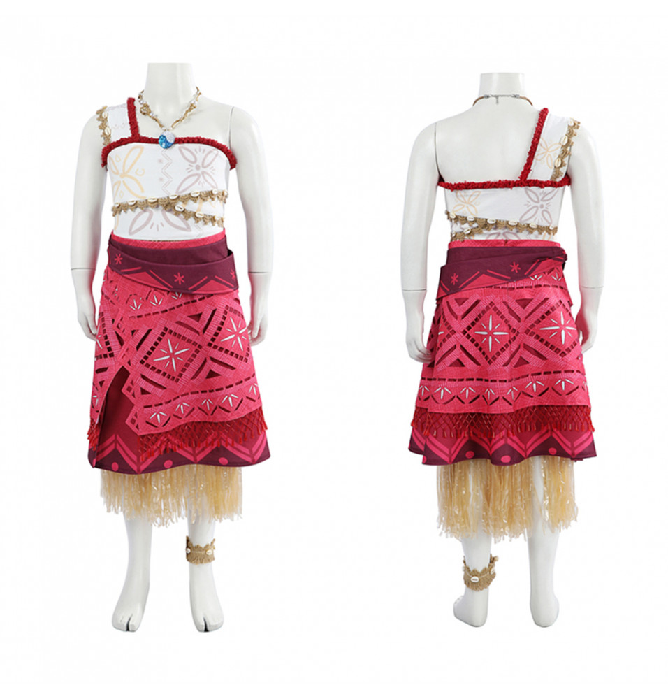 Moana 2 Moana Kids Cosplay Costume