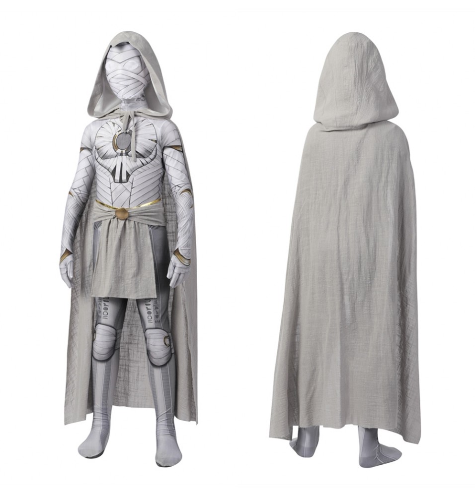 Moon Knight Kids Jumpsuit Fighting Cosplay Suit