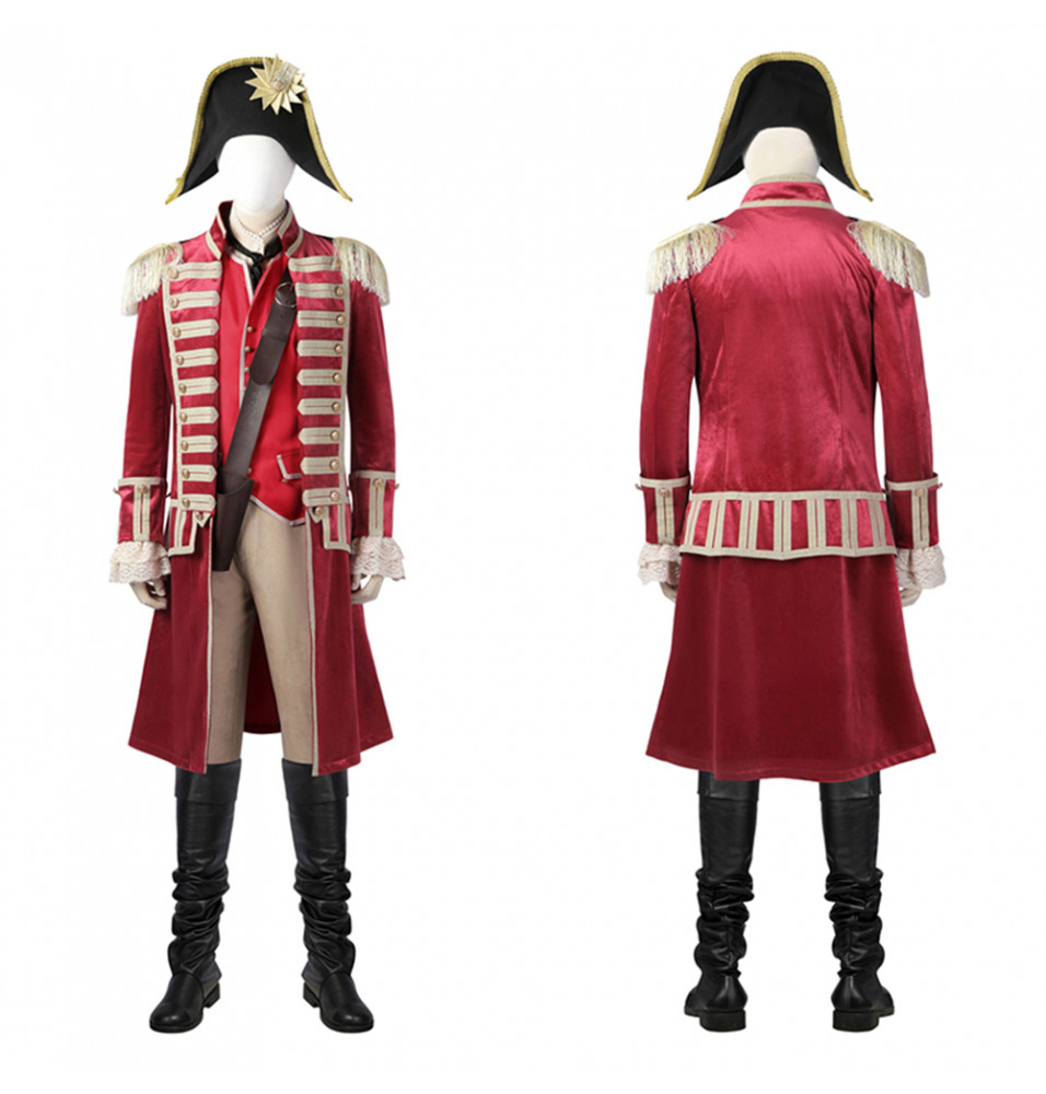 Peter Pan & Wendy Captain Hook Cosplay Costume