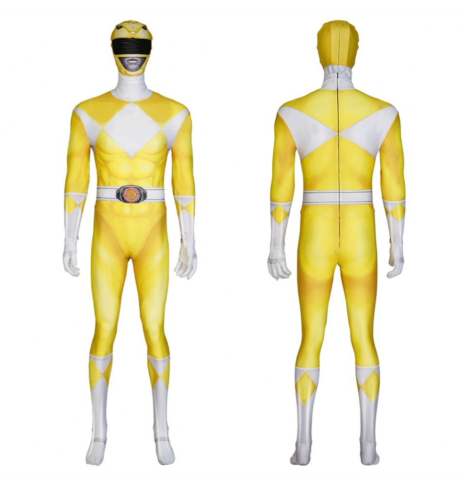 Power Rangers Tiger Ranger Male Jumpsuit