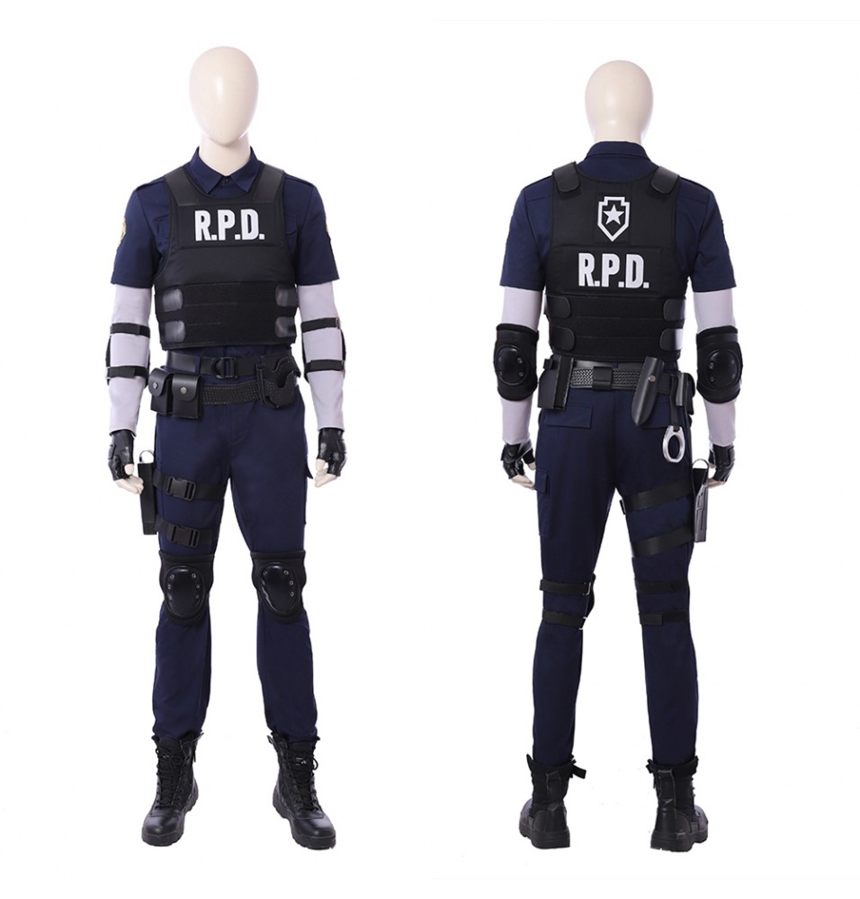 Resident Evil 2 Leon Cosplay Costume