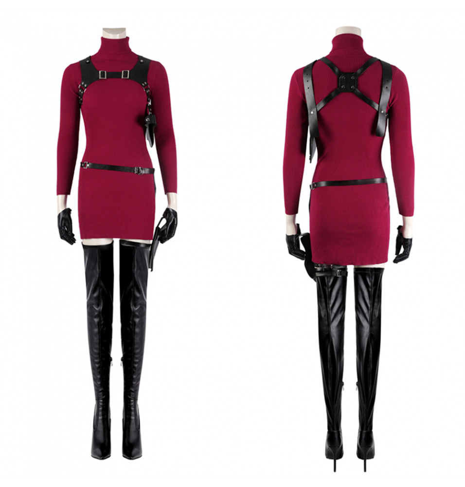 Resident Evil 4 Remake Ada Wong Cosplay Costumes