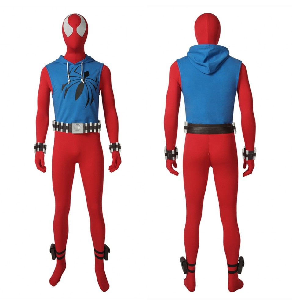 Scarlet Spider Ben Reilly Cosplay Costume