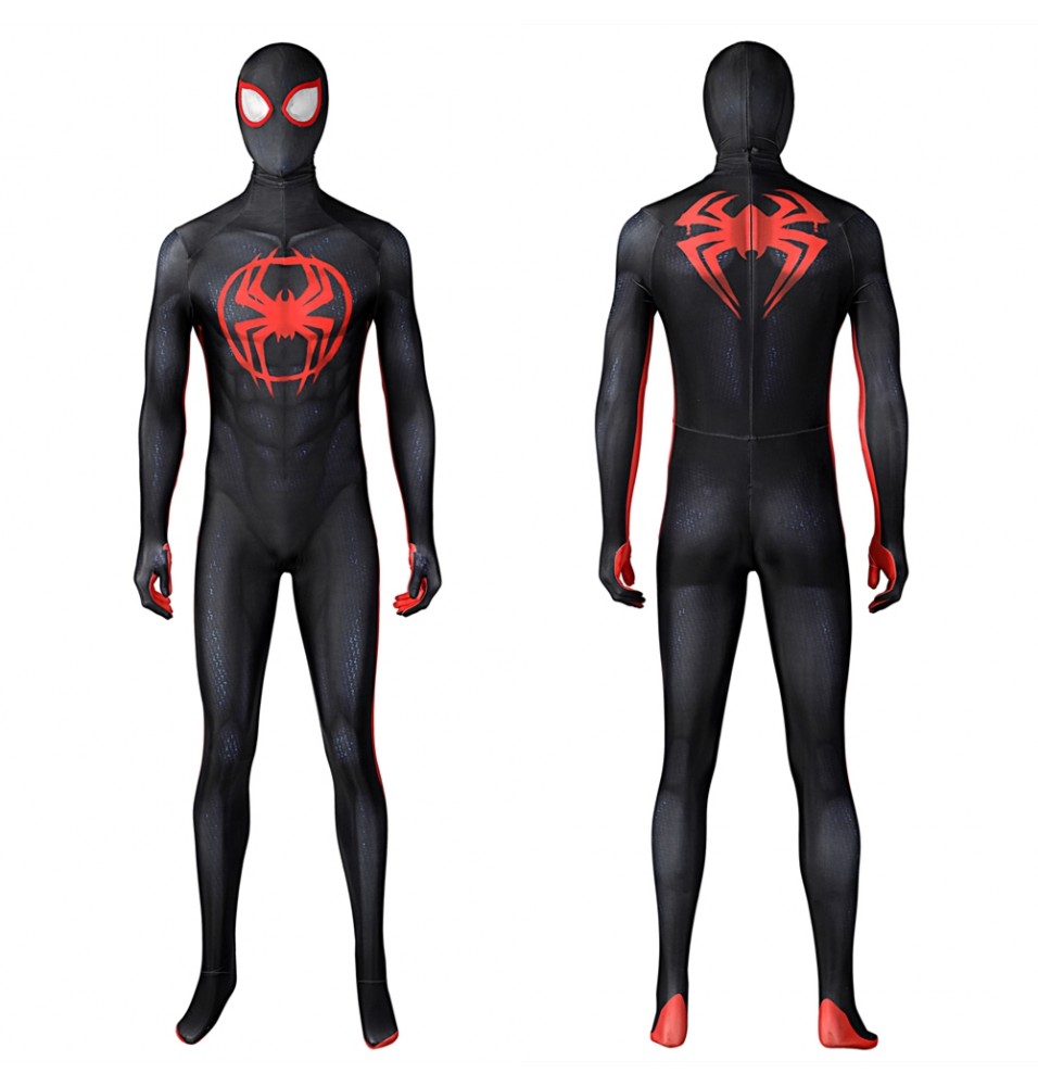 Spider-Man: Across the Spider-Verse Miles Morales Zentai Jumpsuit