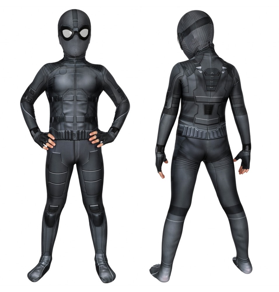 Spider-Man Far From Home Peter Parker Night Monkey 3D Kids Jumpsuit