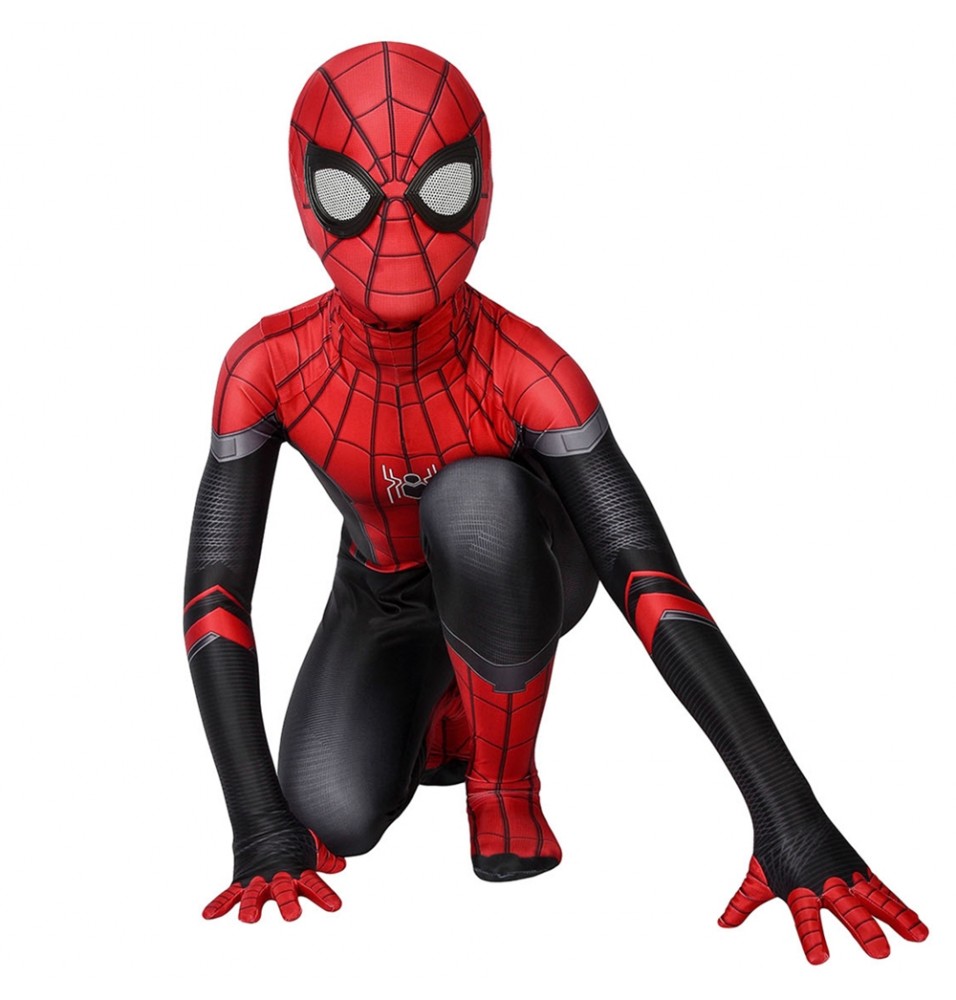 Spider-Man Far From Home Spider-Man Kids 3D Zentai Jumpsuit