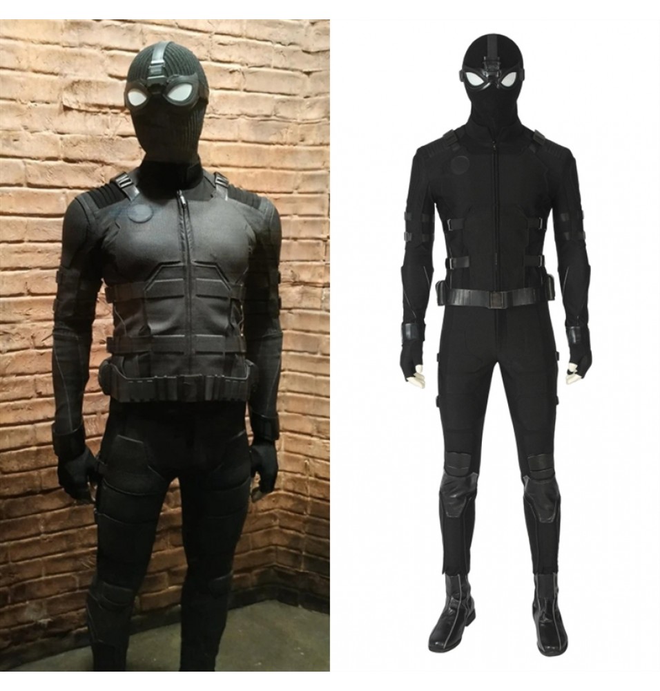 Spider-Man: Far From Home Spiderman Cosplay Costume Stealth Outfit