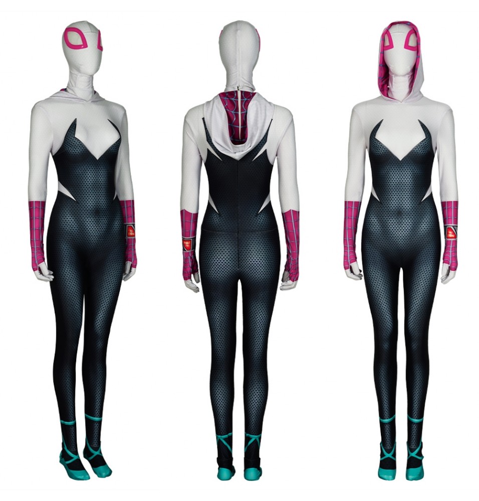 Spider-Man Gwen Stacy Cosplay Jumpsuit