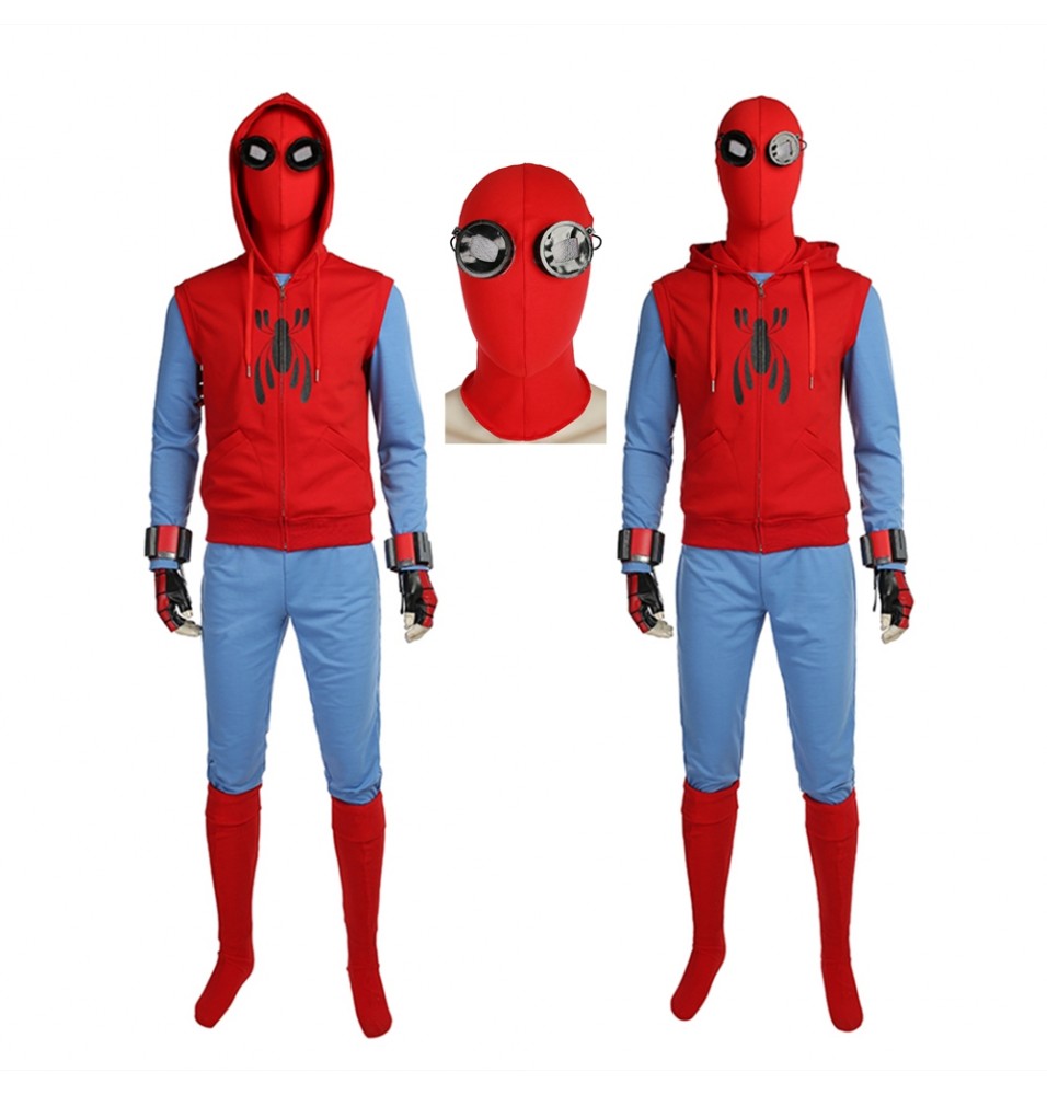 Spider-Man Homecoming Tom Holland Spiderman Cosplay Costume