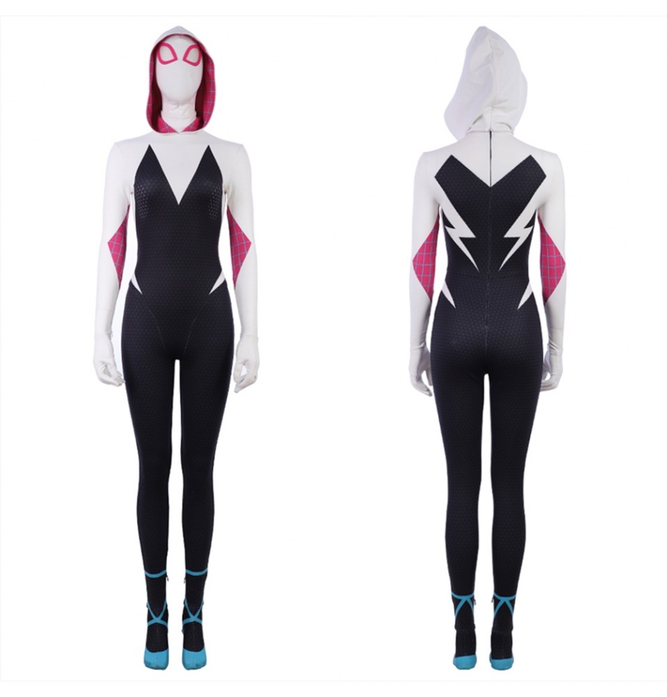 Spider-Man: Into the Spider-Verse Spider Gwen Cosplay Costume