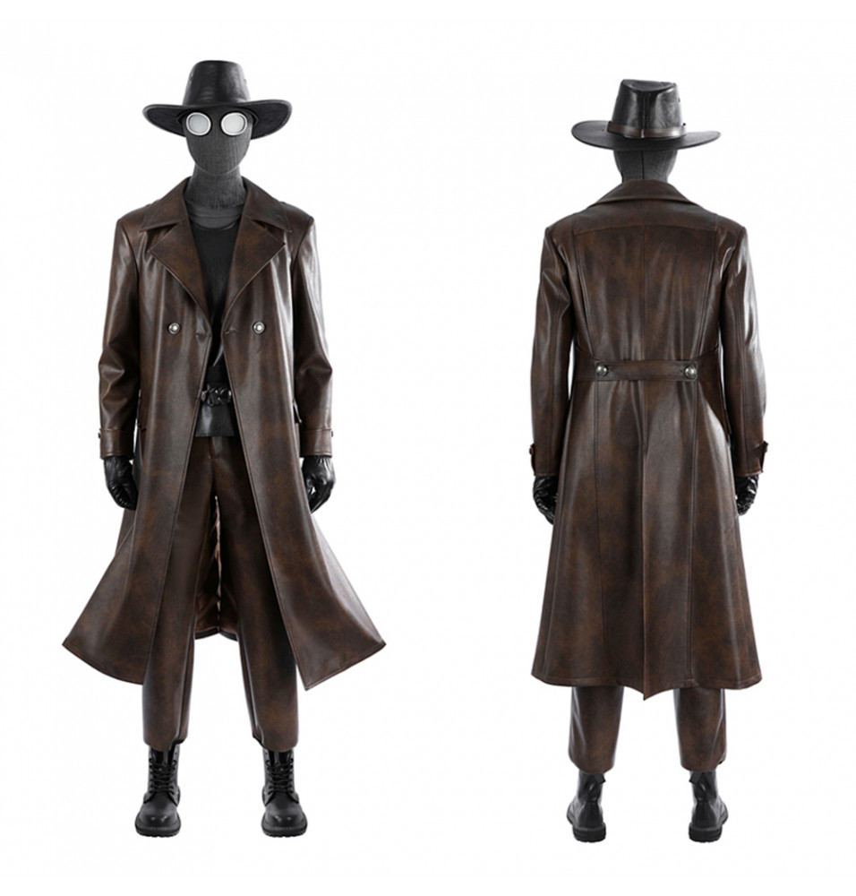 Spider-Man Noir Peter Parker Cosplay Costume