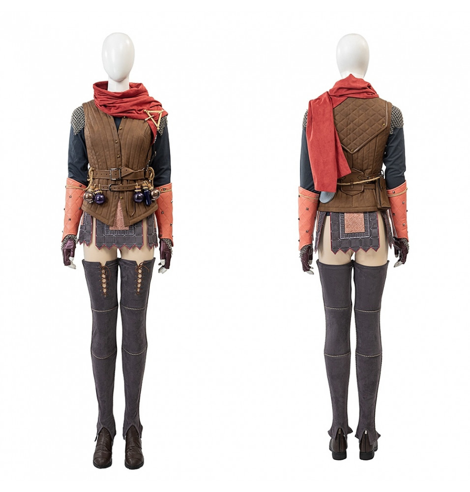 Split Fiction Mio Cosplay Costume Deluxe Version