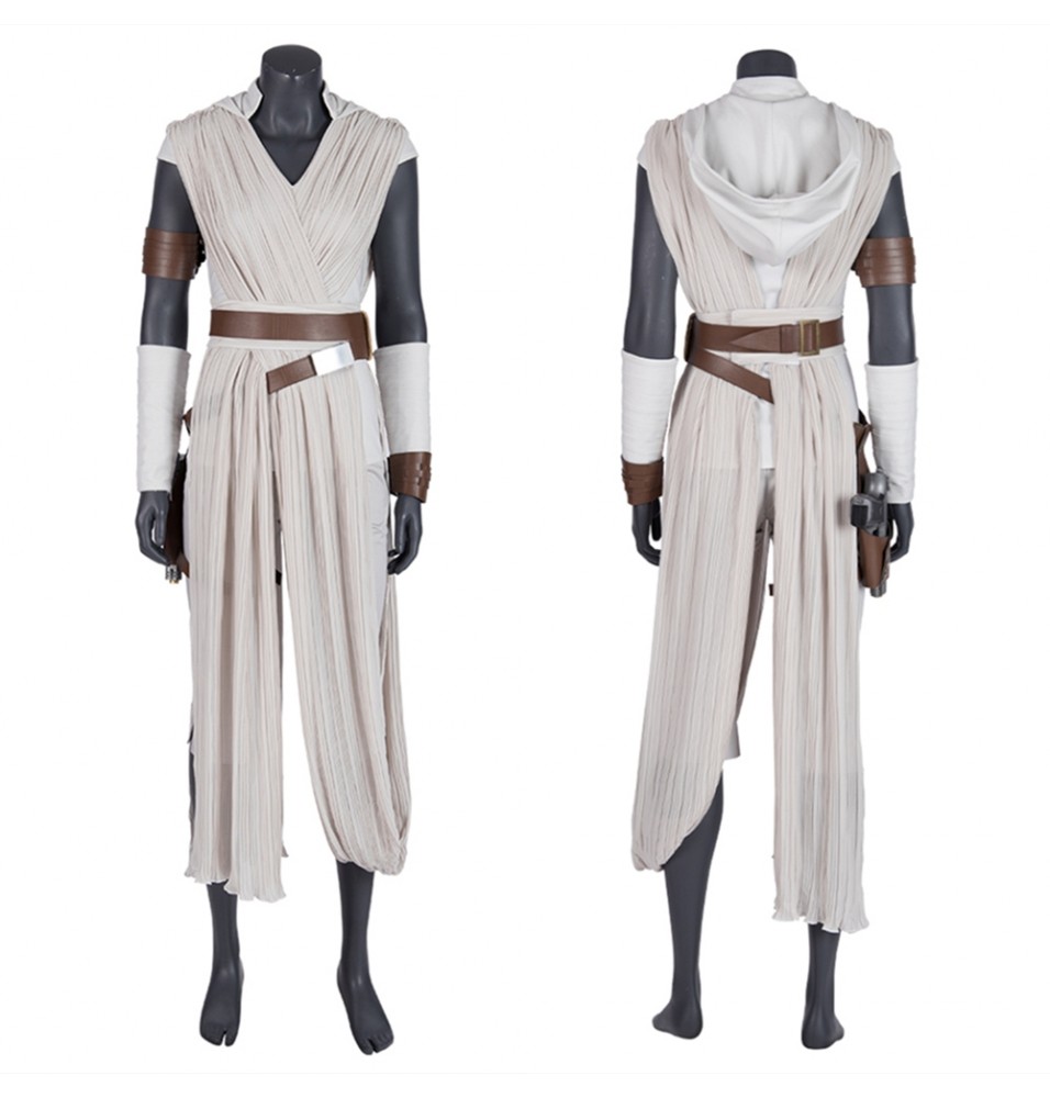 Star Wars 9 The Rise of Skywalker Rey Cosplay Costume