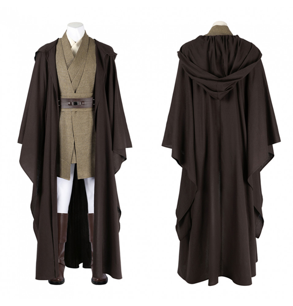 Star Wars Attack of the Clones Mace Windu Cosplay Costume