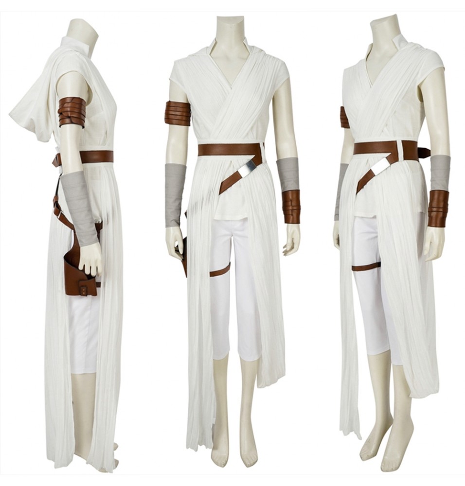 Star Wars The Rise of Skywalker Rey Cosplay Costume