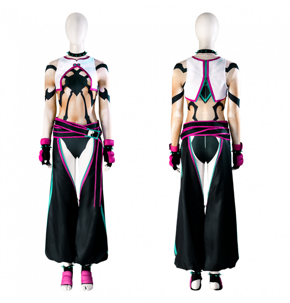 Street Fighter 6 Juri Cosplay Costume