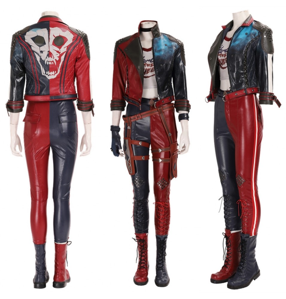 Suicide Squad: Kill The Justice League Harley Quinn Cosplay Costumes