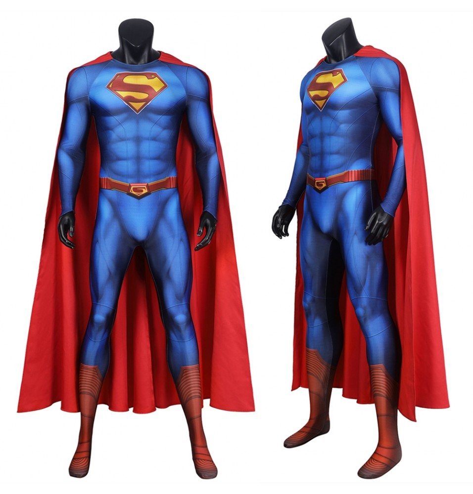 Superman and Lois Superman 3D Cosplay Jumpsuit