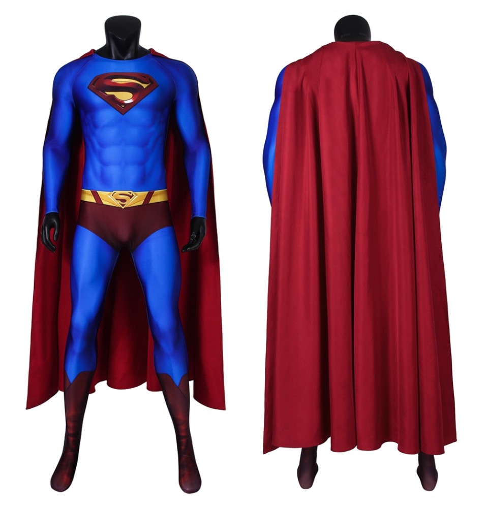 Superman Returns Superman Clark Kent 3D Jumpsuit