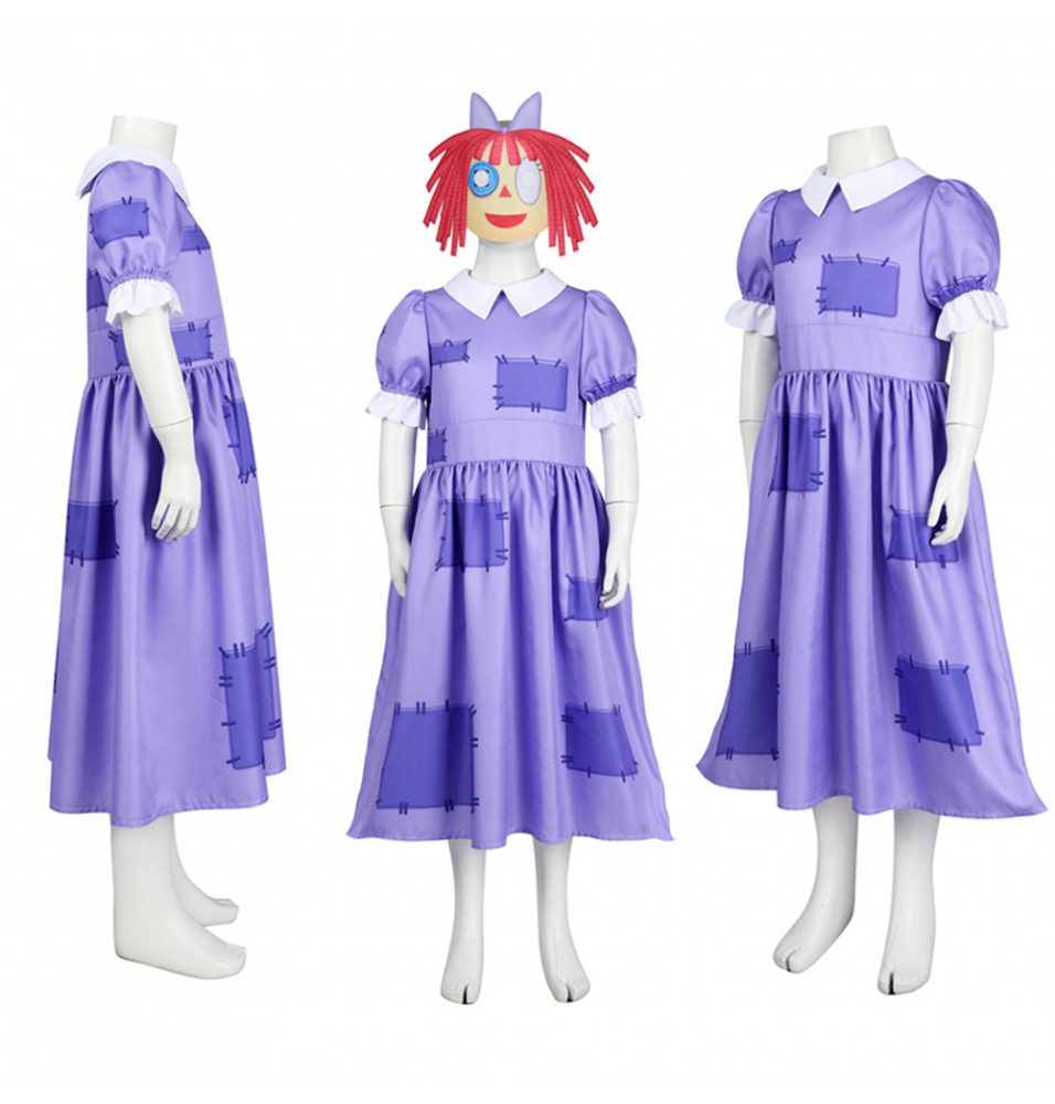 The Amazing Digital Circus Ragatha Kids Cosplay Dress