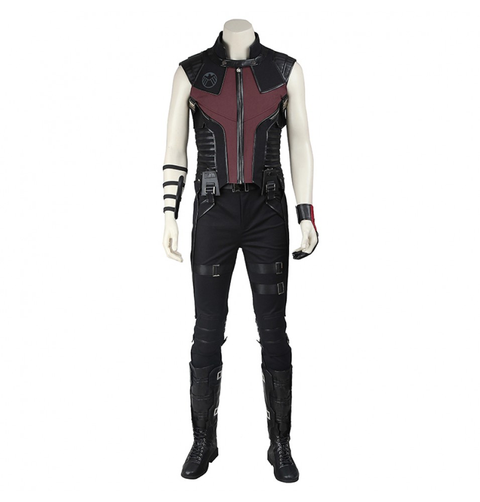 The Avengers Hawkeye Clint Barton Cosplay Costume