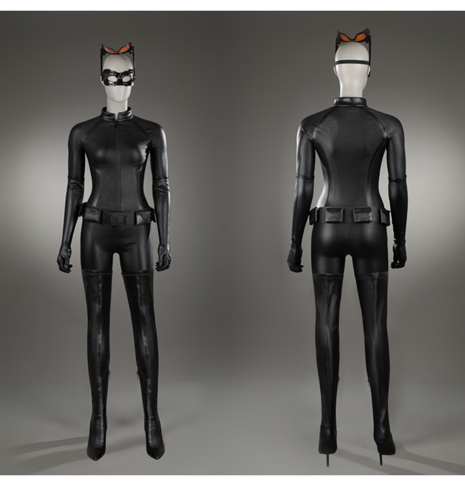 The Dark Knight Rises Catwoman Selina Kyle Cosplay Costume