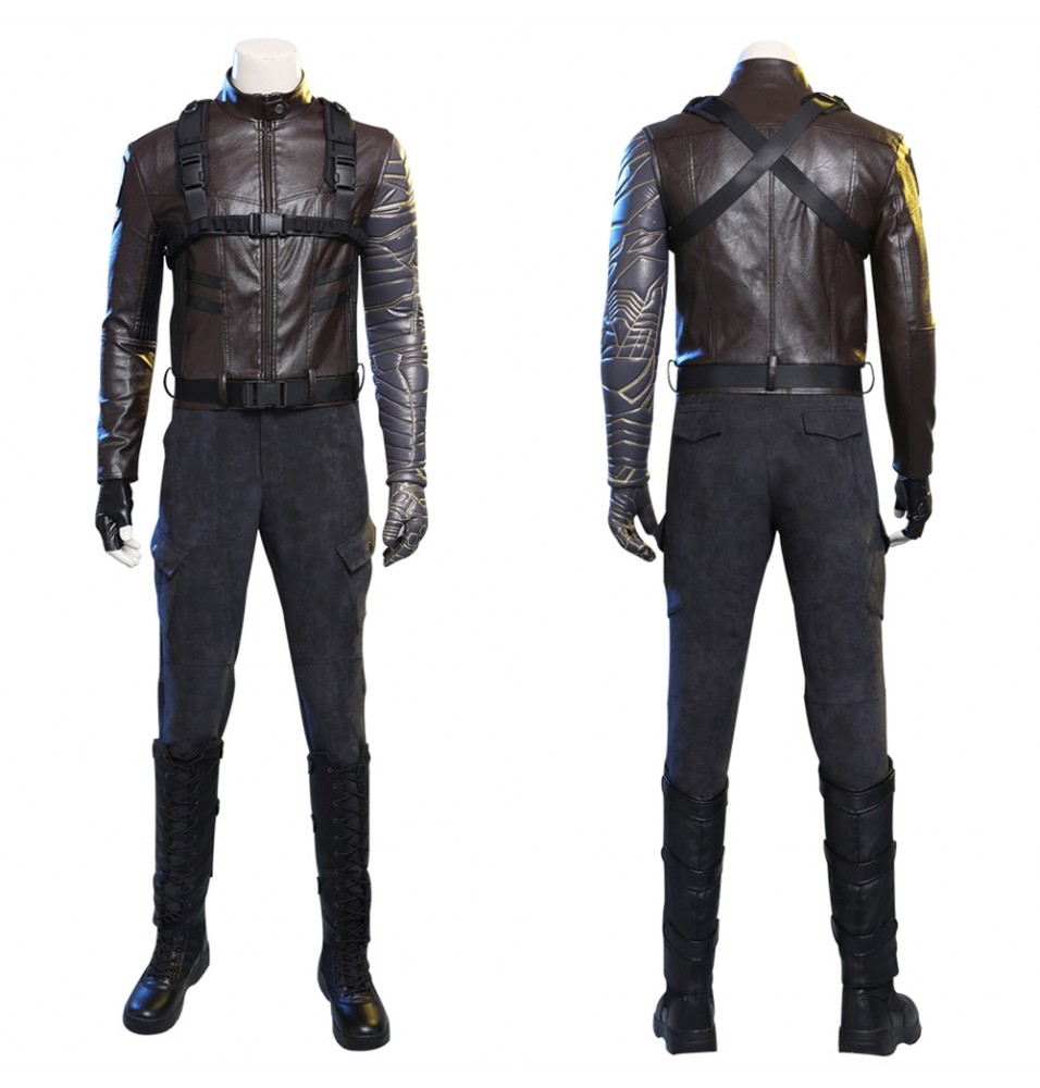 The Falcon and the Winter Soldier Bucky Barnes Cosplay Costumes