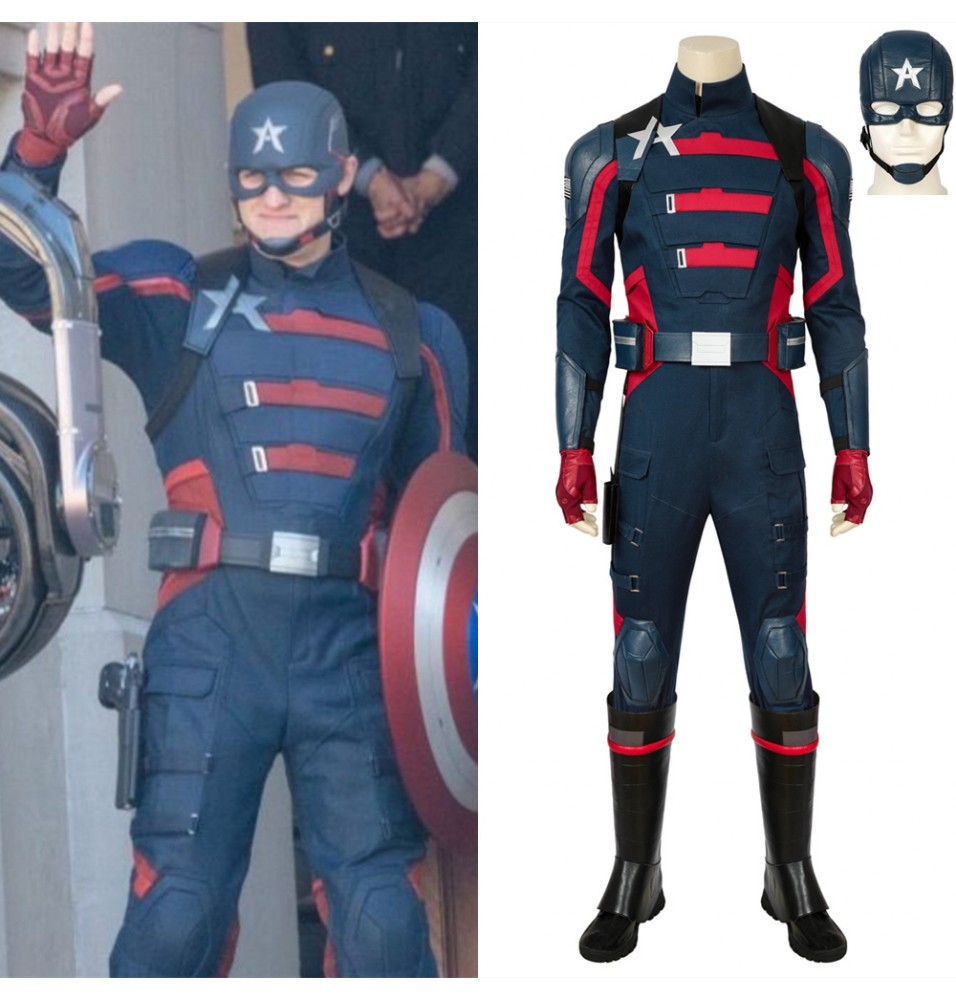 The Falcon and the Winter Soldier US Agent Cosplay Costume