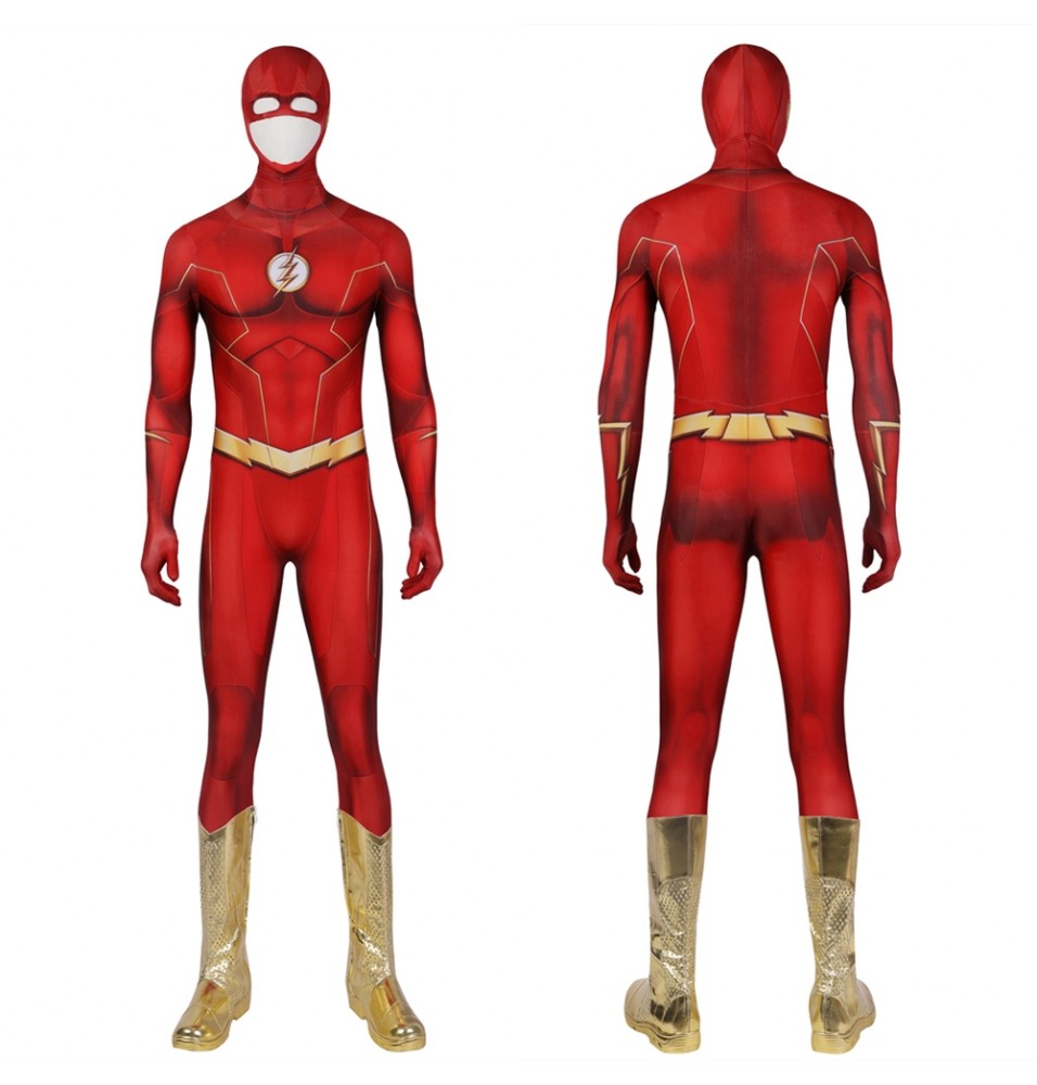 The Flash 8 Barry Allen Flash Cosplay Suits