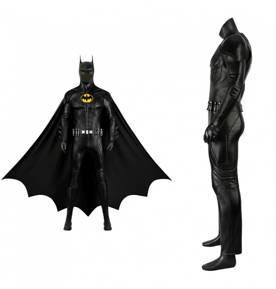 The Flash Batman Bruce Wayne Michael Keaton Cosplay Costume