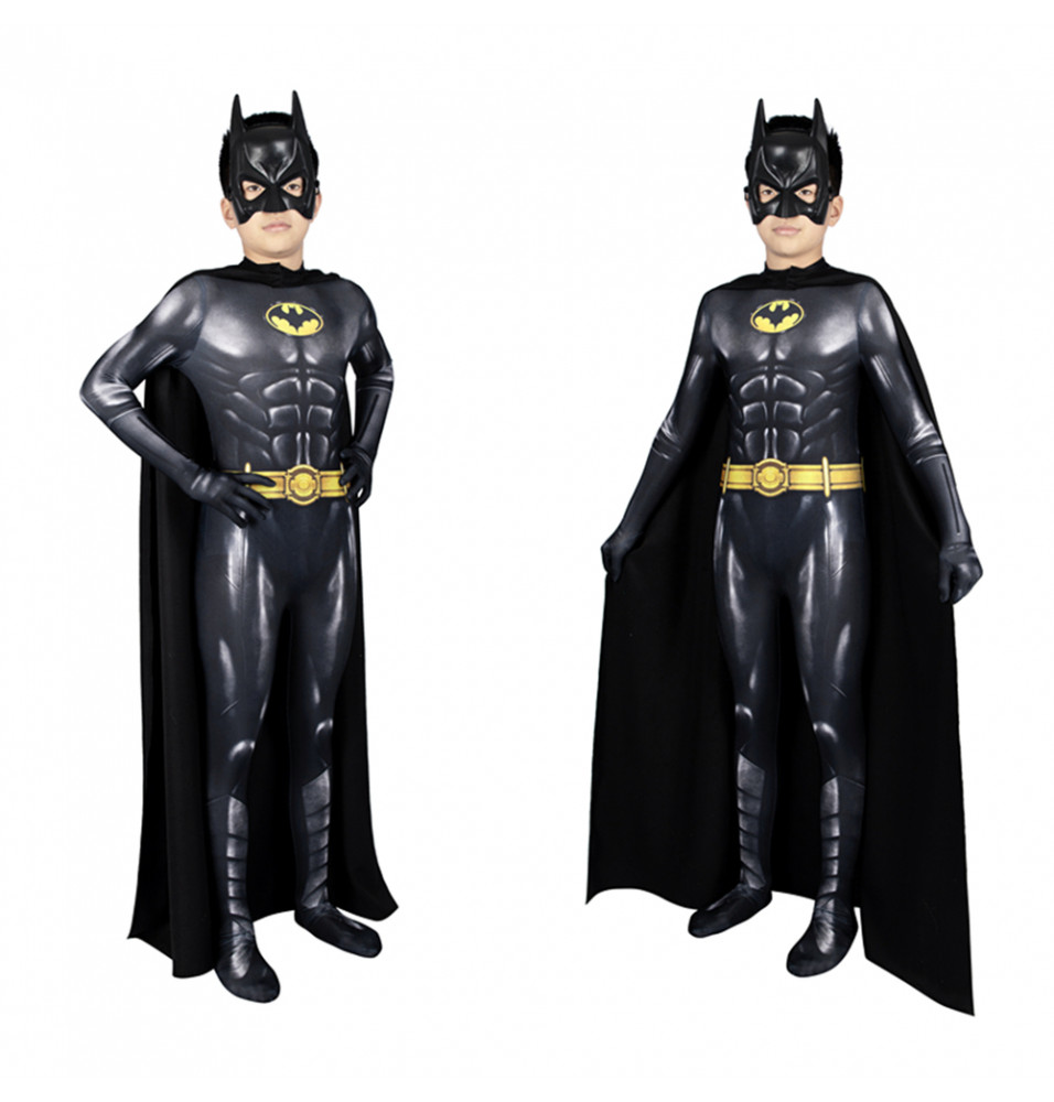 The Flash Batman Bruce Wayne Michael Keaton Kids Jumpsuit