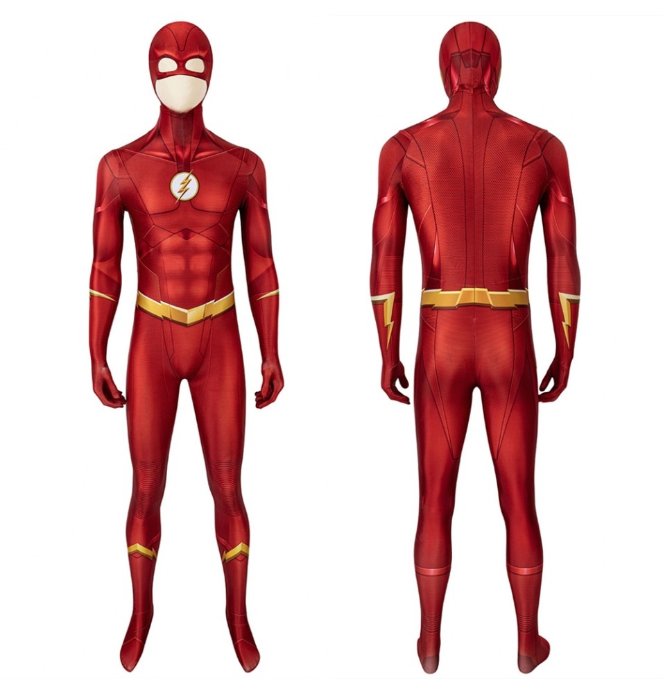 The Flash Season 5 Barry Allen 3D Jumpsuit