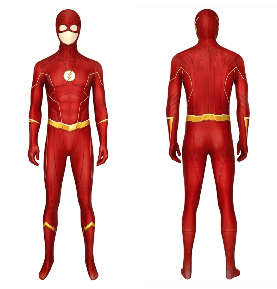 The Flash Season 6 Barry Allen 3D Cosplay Jumpsuit