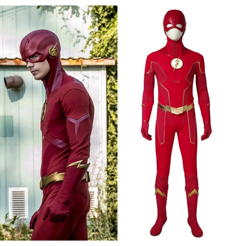 The Flash Season 6 Barry Allen Cosplay Costume