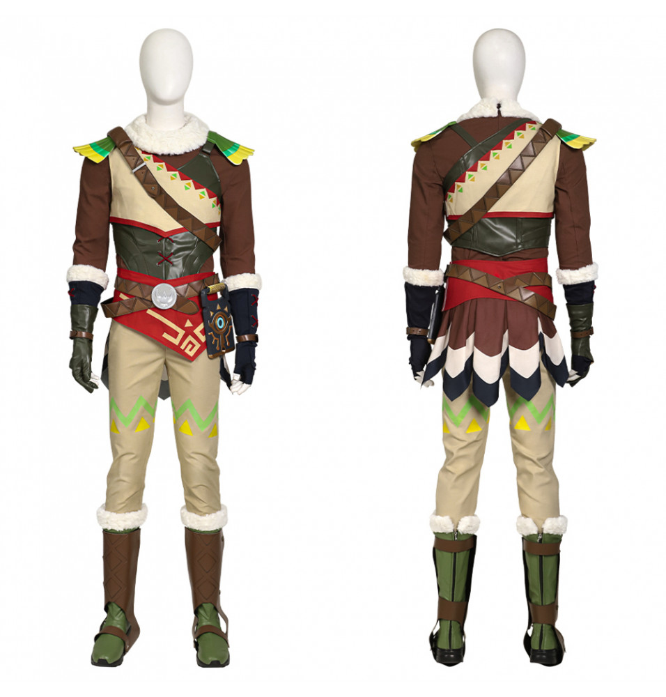 The Legend of Zelda Link Rito Village Cosplay Costume