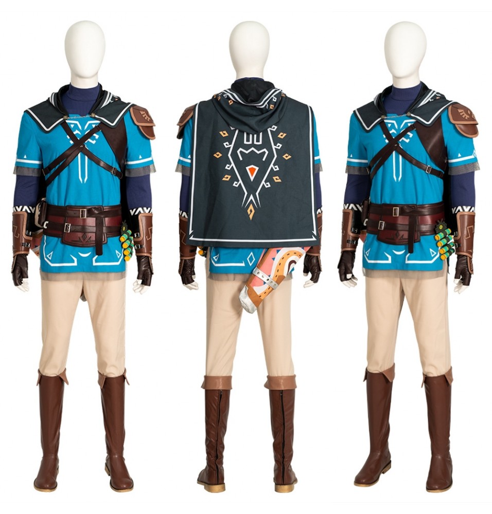 The Legend of Zelda Tears of the Kingdom Link Cosplay Costume