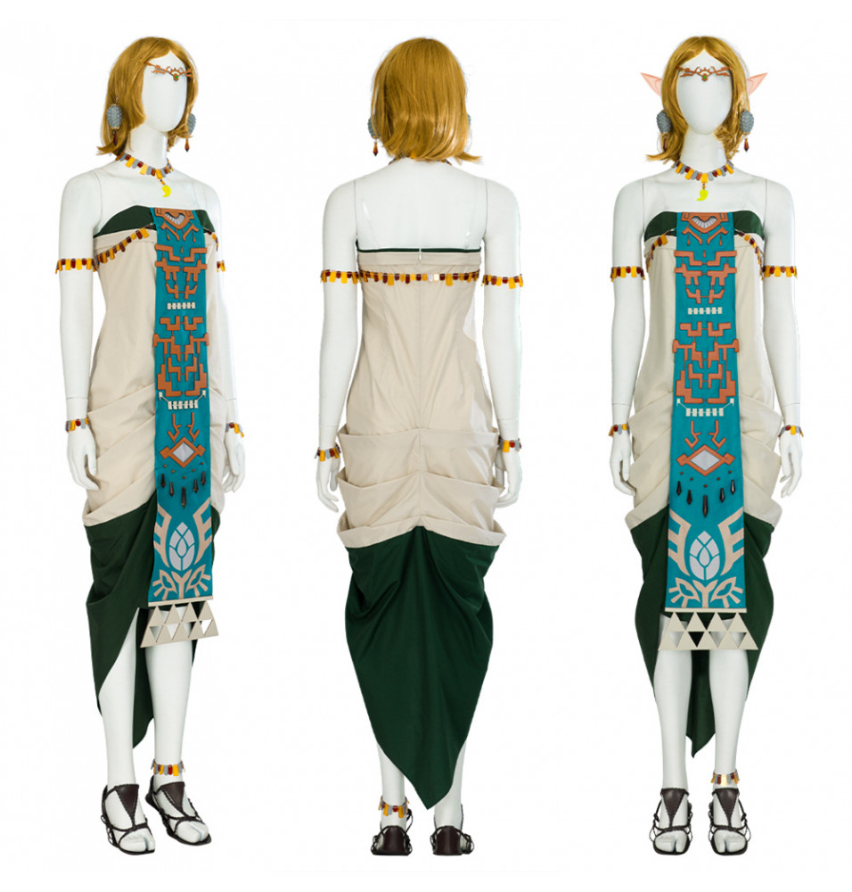 The Legend of Zelda Tears of the Kingdom Princess Zelda Cosplay Costume