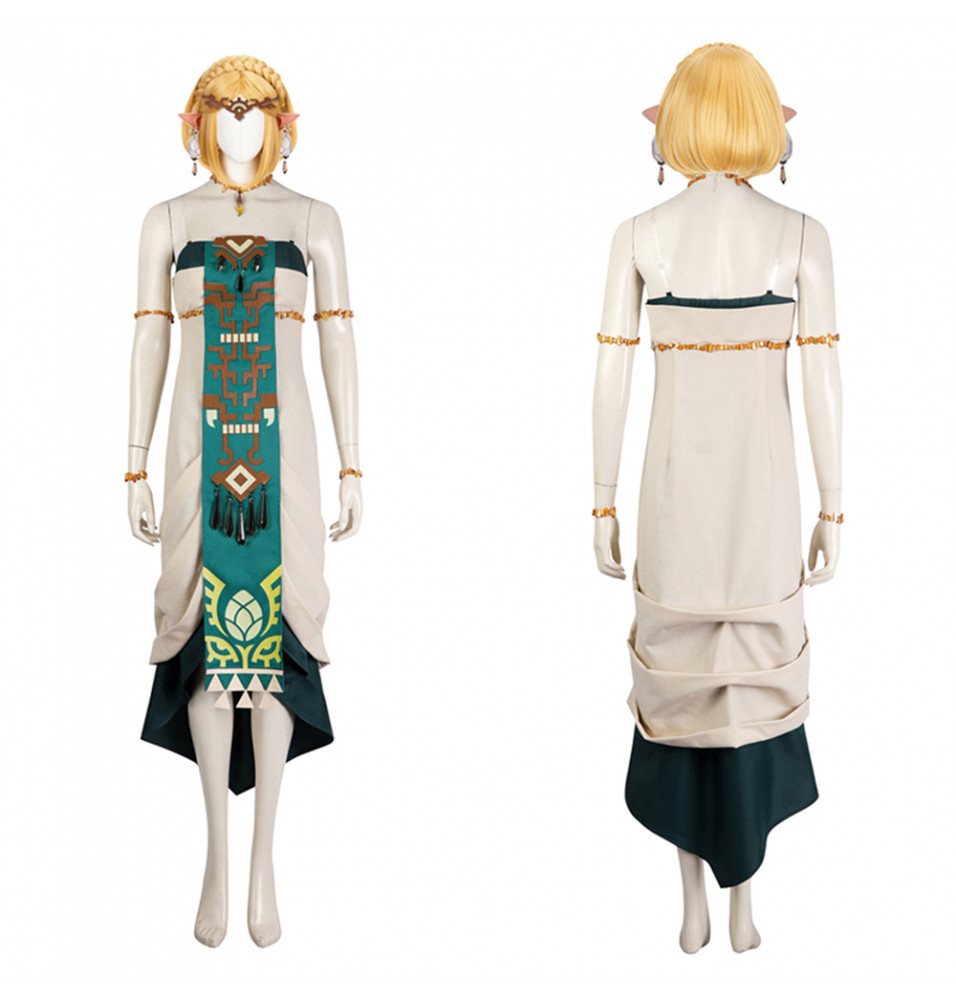 The Legend of Zelda Tears of the Kingdom Princess Zelda Cosplay Dress