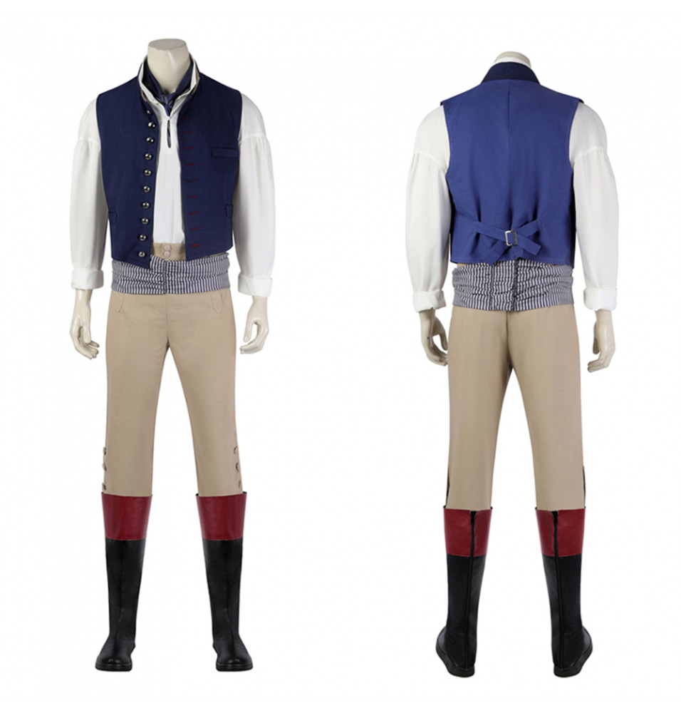 The Little Mermaid Prince Eric Cosplay Costumes