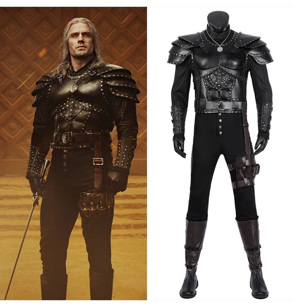 The Witcher 2 Geralt of Rivia Cosplay Costume Deluxe